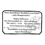 Regina Koßmann - Konfitüren